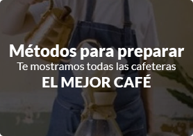 metodos preparacion cafe cafeteras